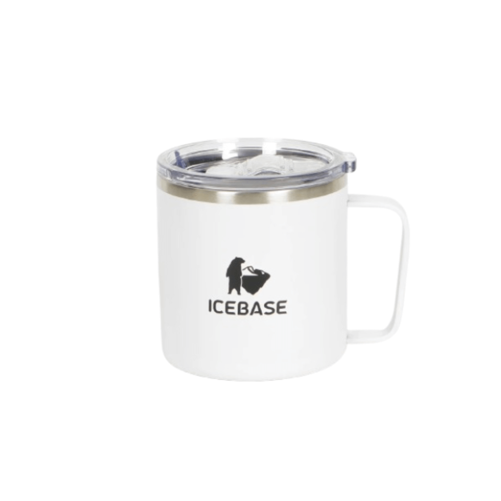 แก้วเก็บความเย็น ICEBASE รุ่น VL-501WH (SNUG) ขนาด 380 มิลลิลิตร สีขาว